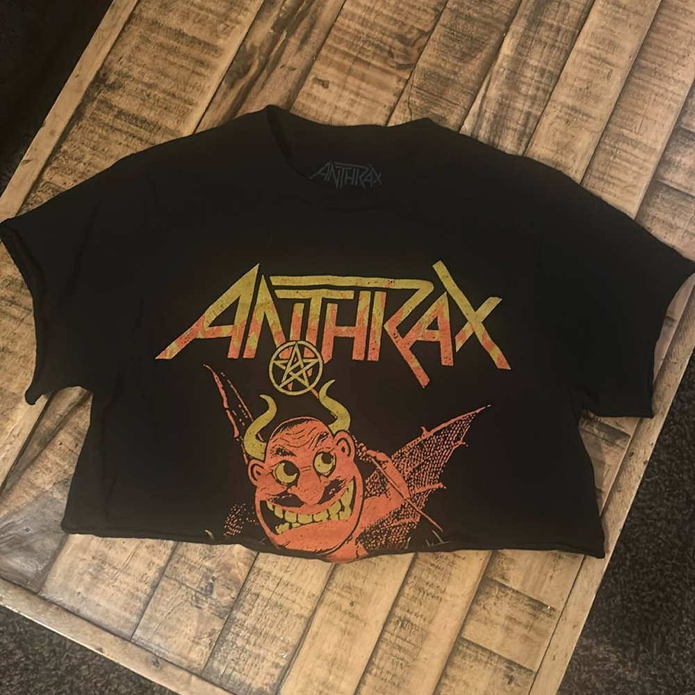 Anthrax Crop Top
